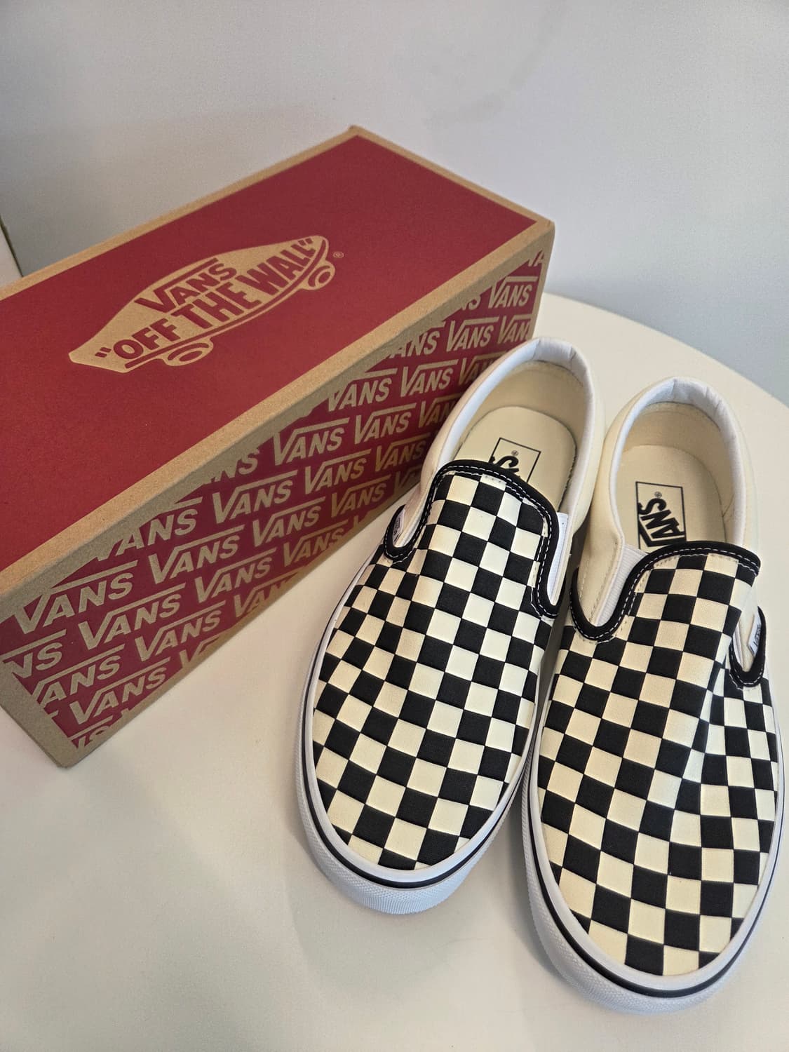 반스 클래식 슬립온 체커보드(새상품)🏁 상품이미지1