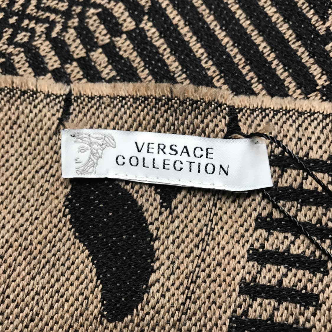 베르사체 메두사 머플러 브라운 상품이미지7