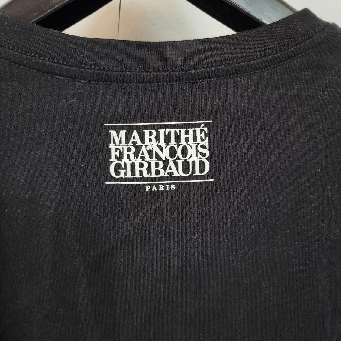마리떼 프랑소와 저버 블랙 반팔 티셔츠 상품이미지4