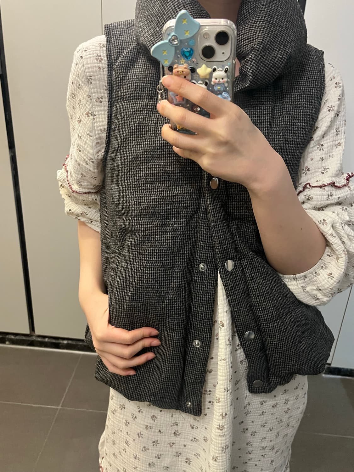 미코하우스 빈티지 패딩조끼 🙏🏻4월 처분🙏🏻 상품이미지1