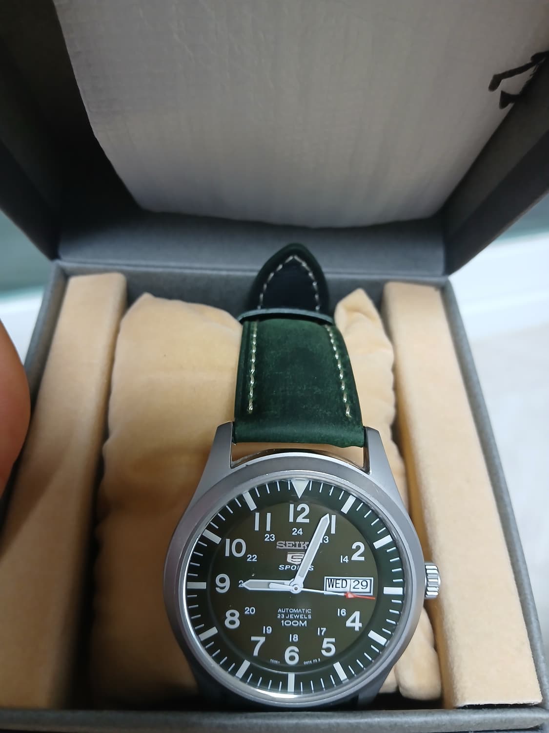 세이코5스포츠..오토매틱필드워치 상품이미지6