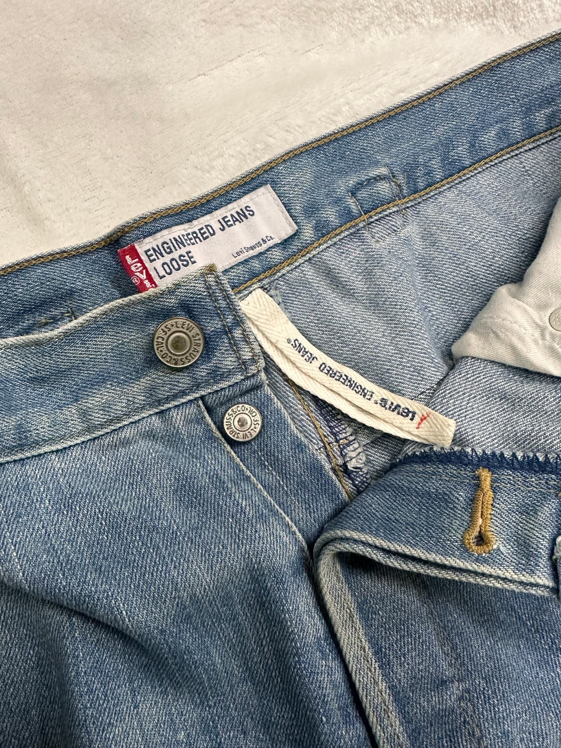 (33)00s 리바이스 기무라타쿠야 엔지니어드진 루즈핏 상품이미지8