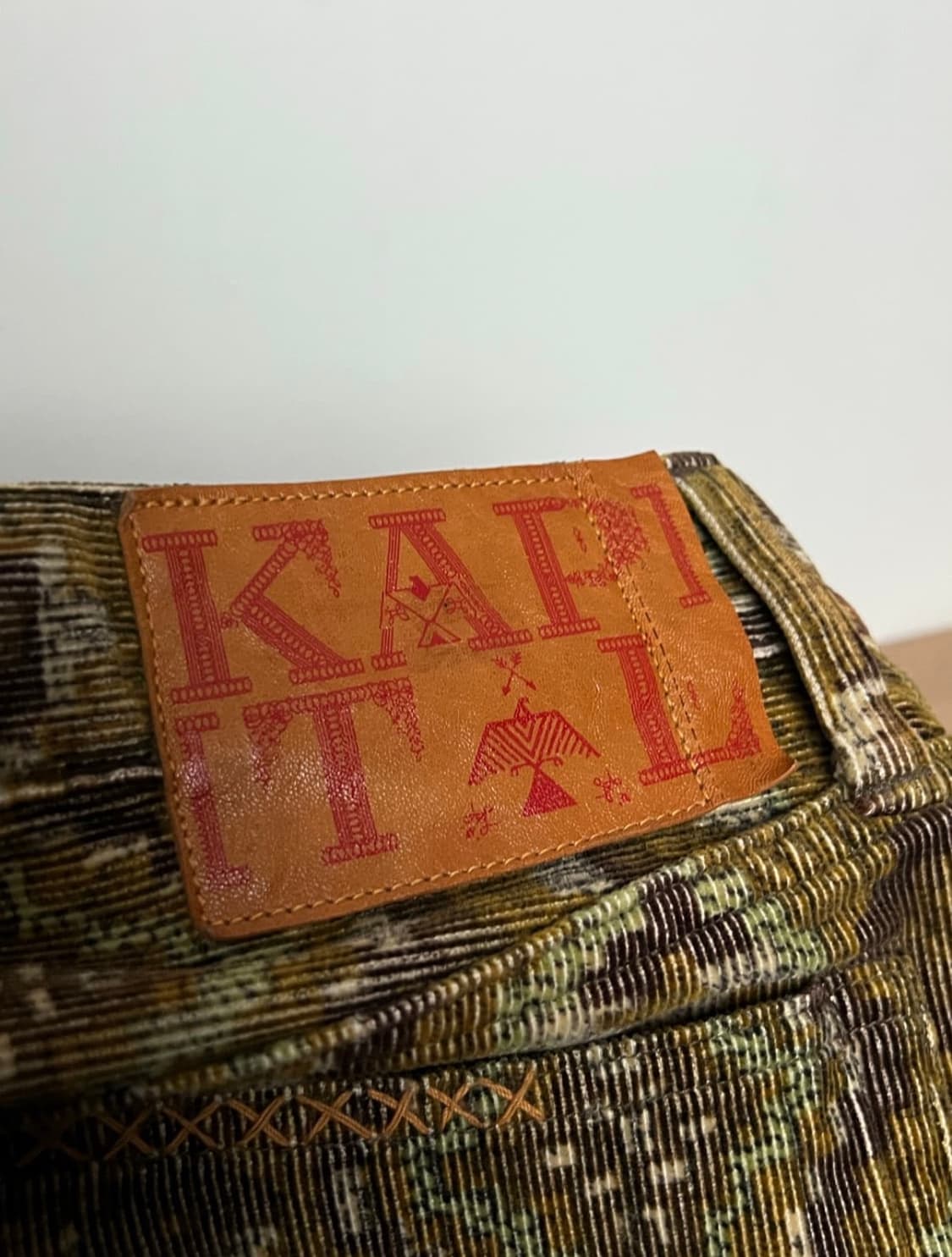 캐피탈 에스닉 코듀로이 팬츠 상품이미지5