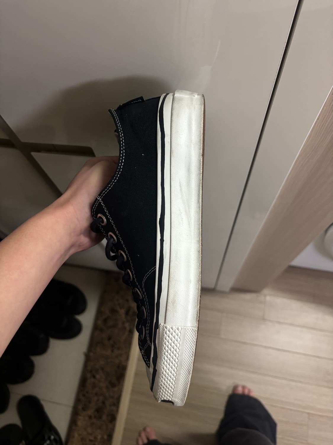 Kamiya Joey Vulcanized Sneaker-BK 270 상품이미지7