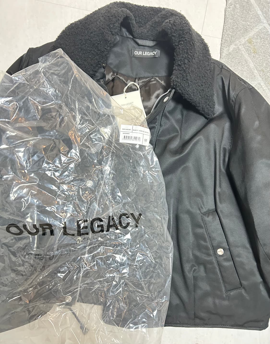 25fw 24fw아워레가시 ace jacket 에이스 자켓 상품이미지10