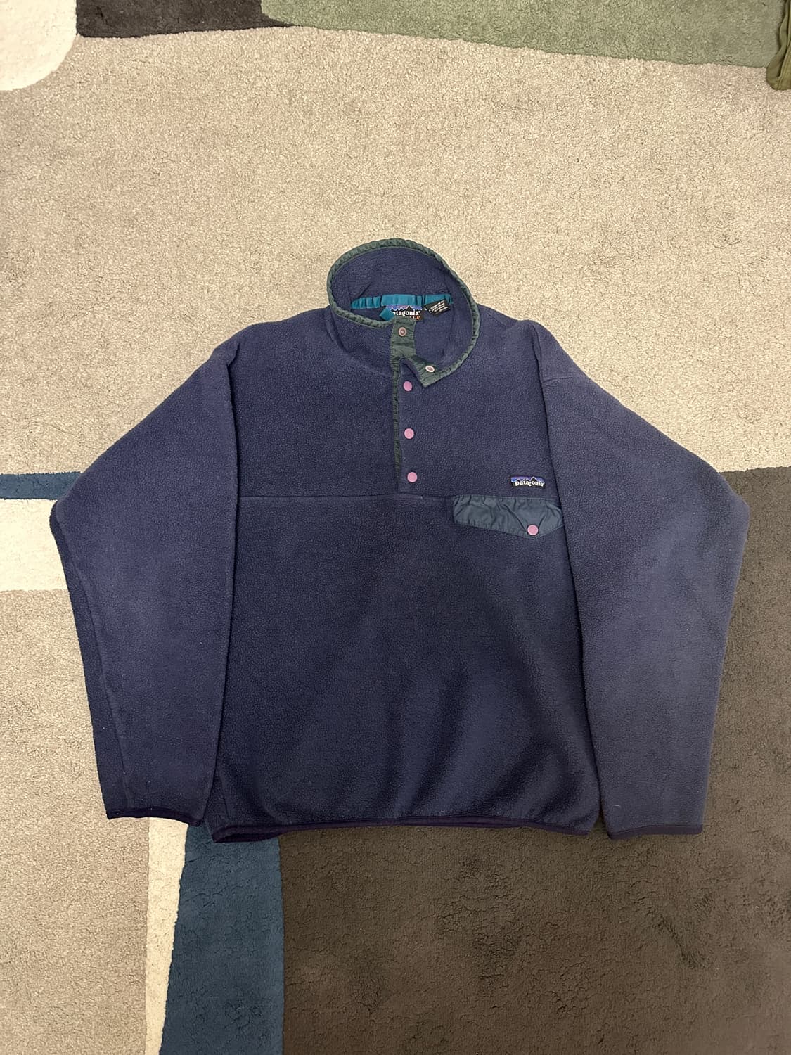 파타고니아 신칠라 90s 자메이카 usa 네이비 색상 95-100 상품이미지1