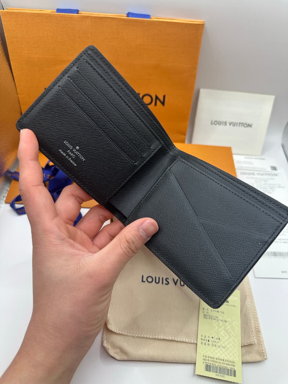 [상태S급/풀박스]루이비통 이클립스 반지갑 상품이미지2