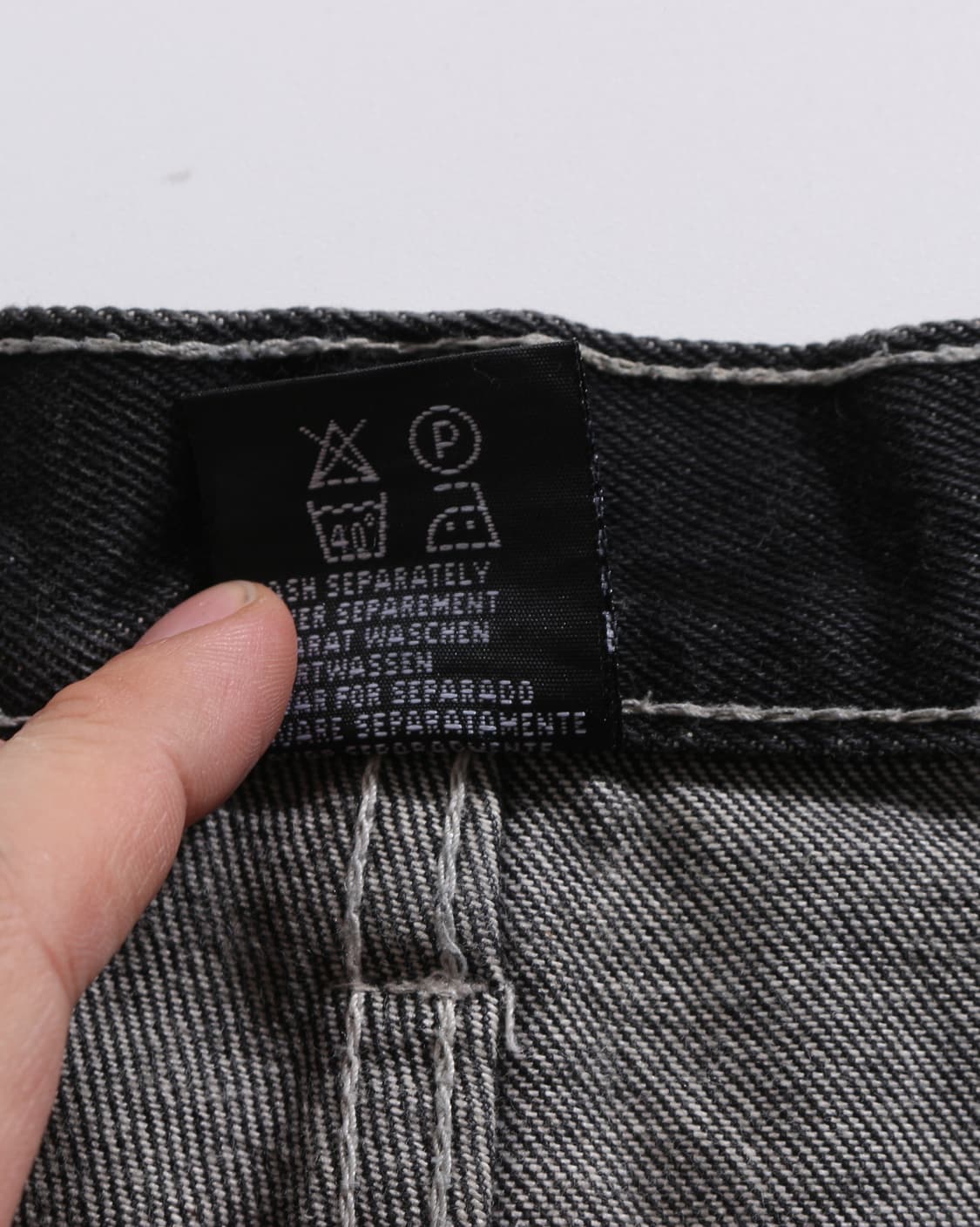 Pelle Pelle Wide Jeans 상품이미지4