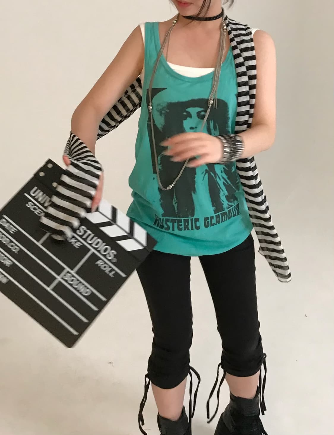 htsteric glamour mint sleeveless 상품이미지4