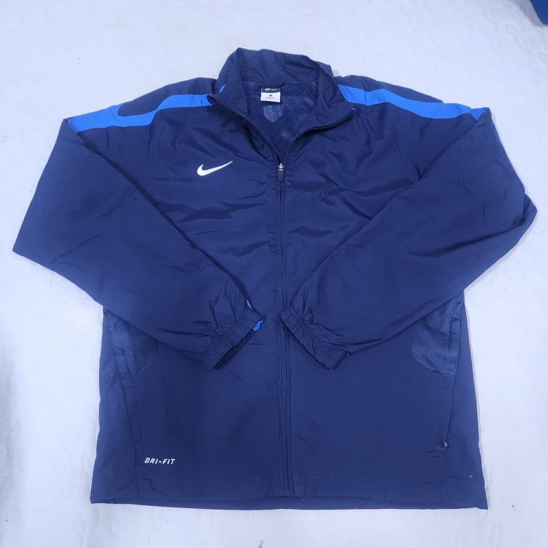 나이키 DRI-FIT 바람막이 L 네이비/블루 상품이미지1