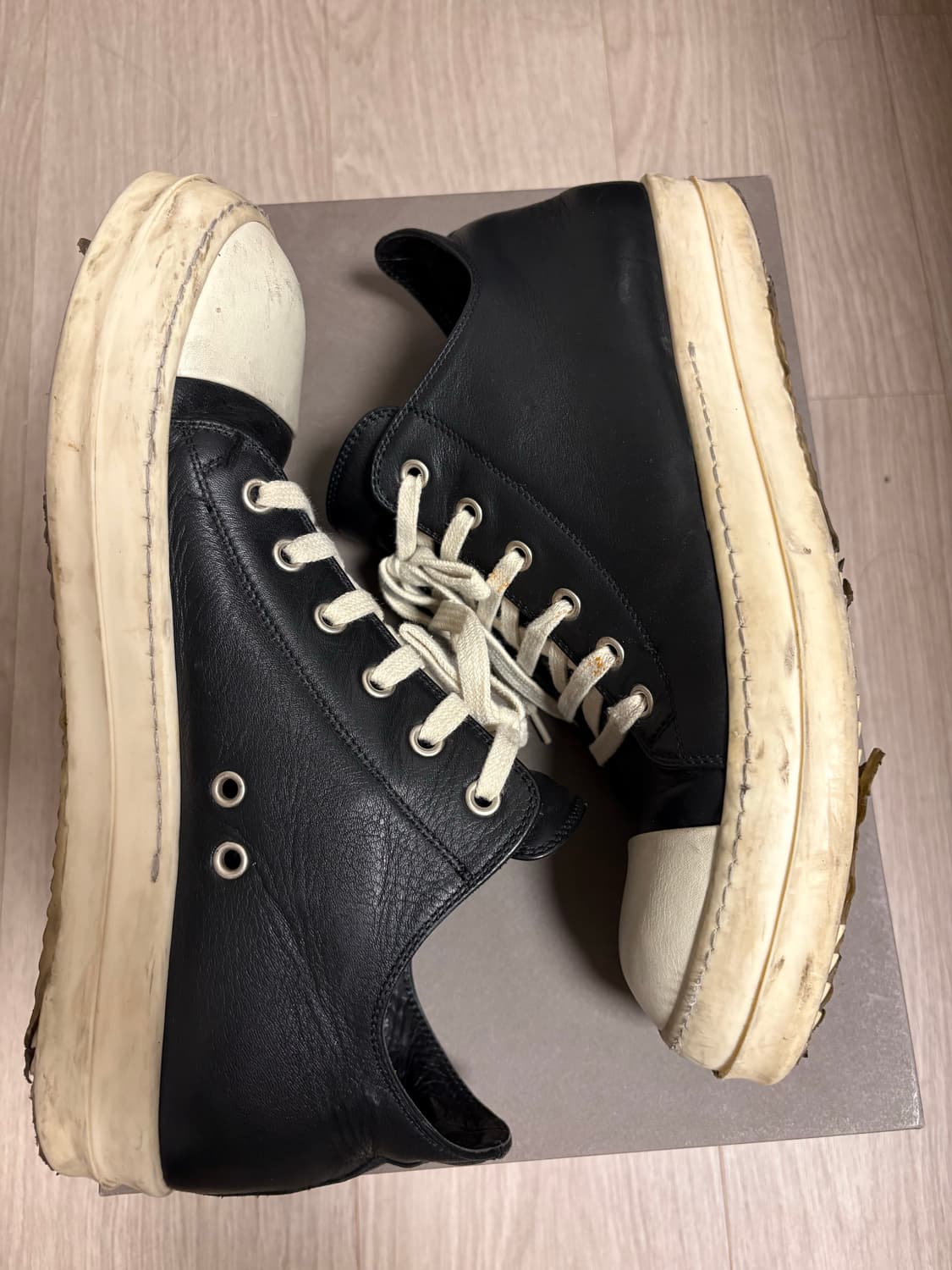 릭오웬스 lpo 라몬즈 로우 41.5 상품이미지3