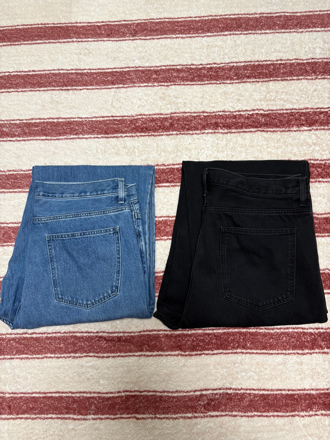 유니클로 와이드 스트레이트 진 상품이미지4