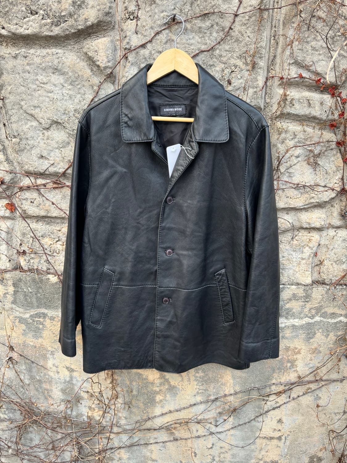 빈티지 양가죽 카코트 가죽 레더 코트 국내생산 105 상품이미지1