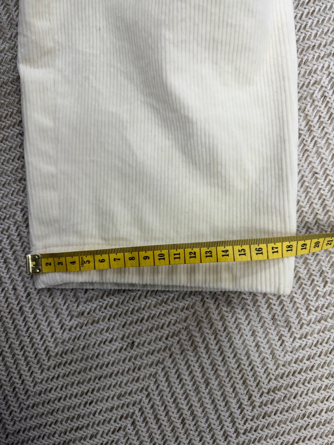 정품) 아떼 바네사브루노 아이보리 코듀로이 팬츠 36(28) 상품이미지10