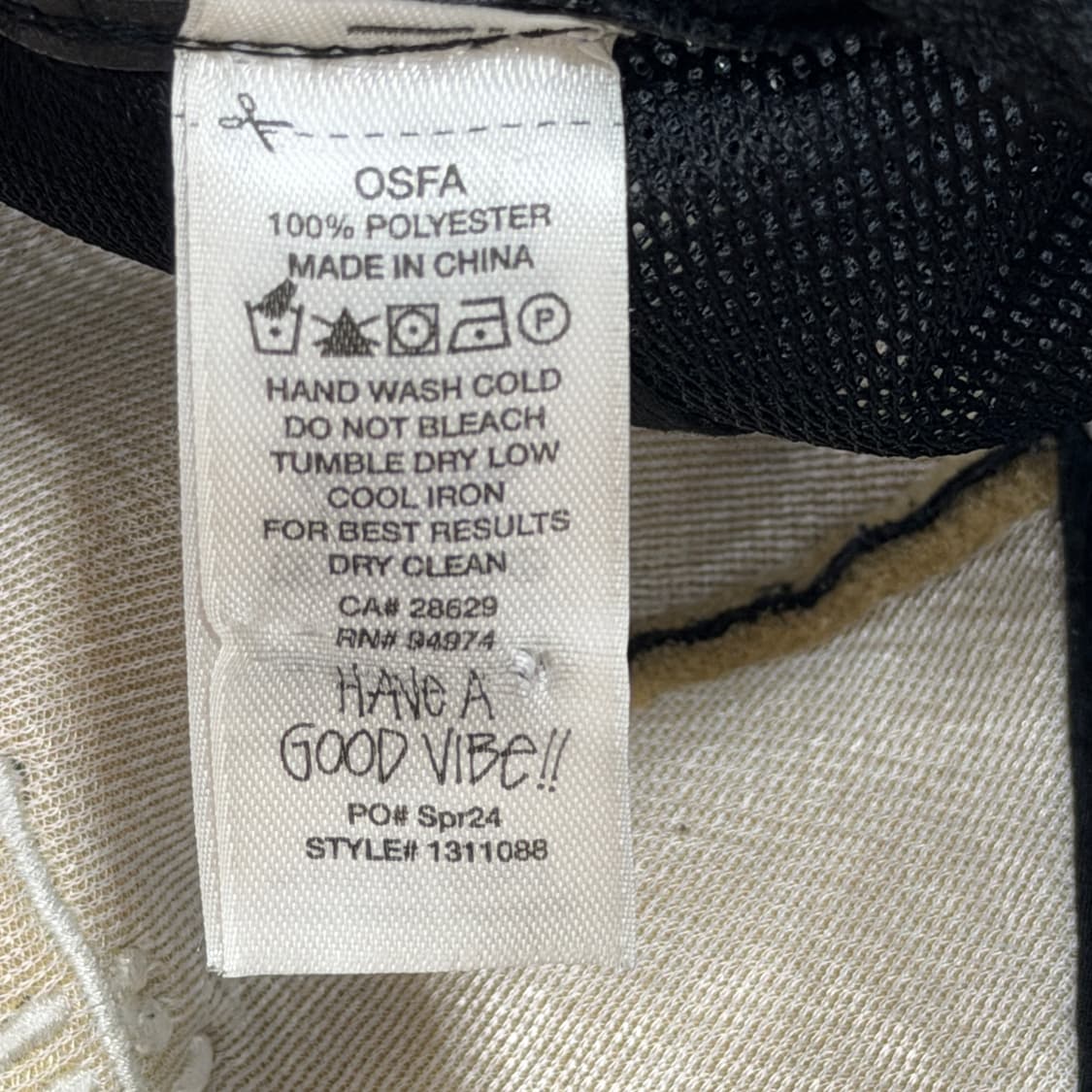 스투시 베이직 트러커 메쉬캡 모자 블랙 상품이미지6