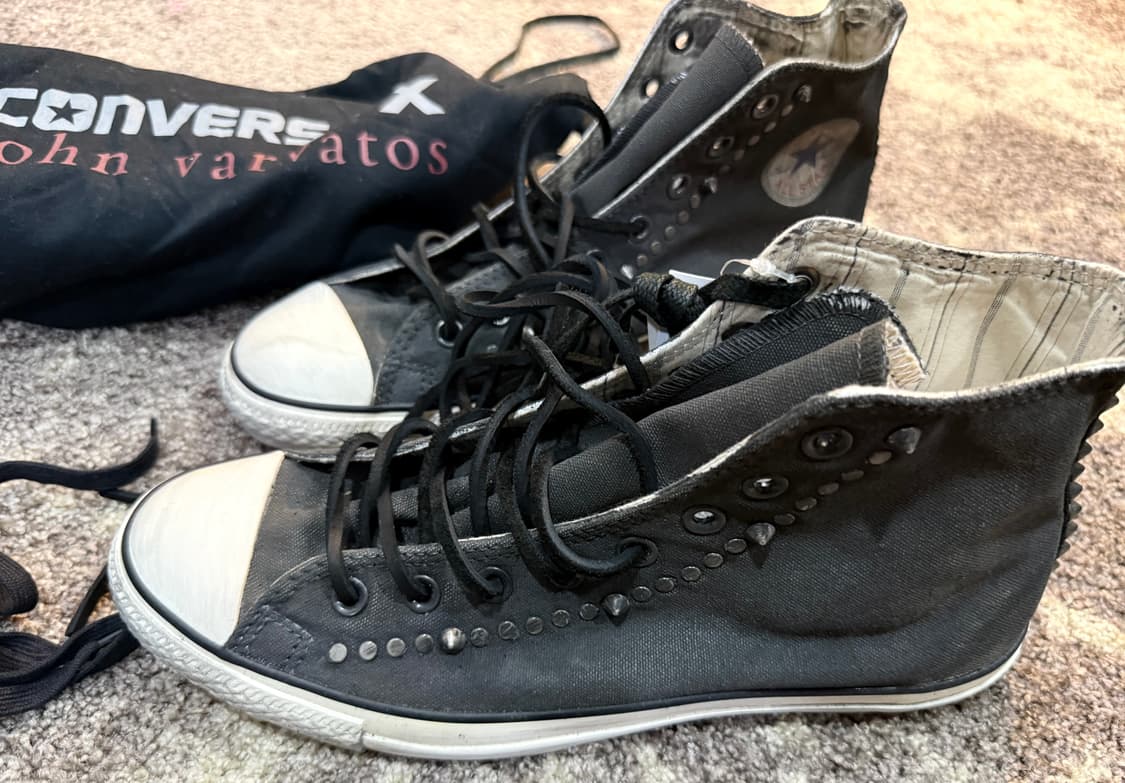 John Varvatos xConverse존바바토스 스터드하이탑 리미티드 상품이미지2