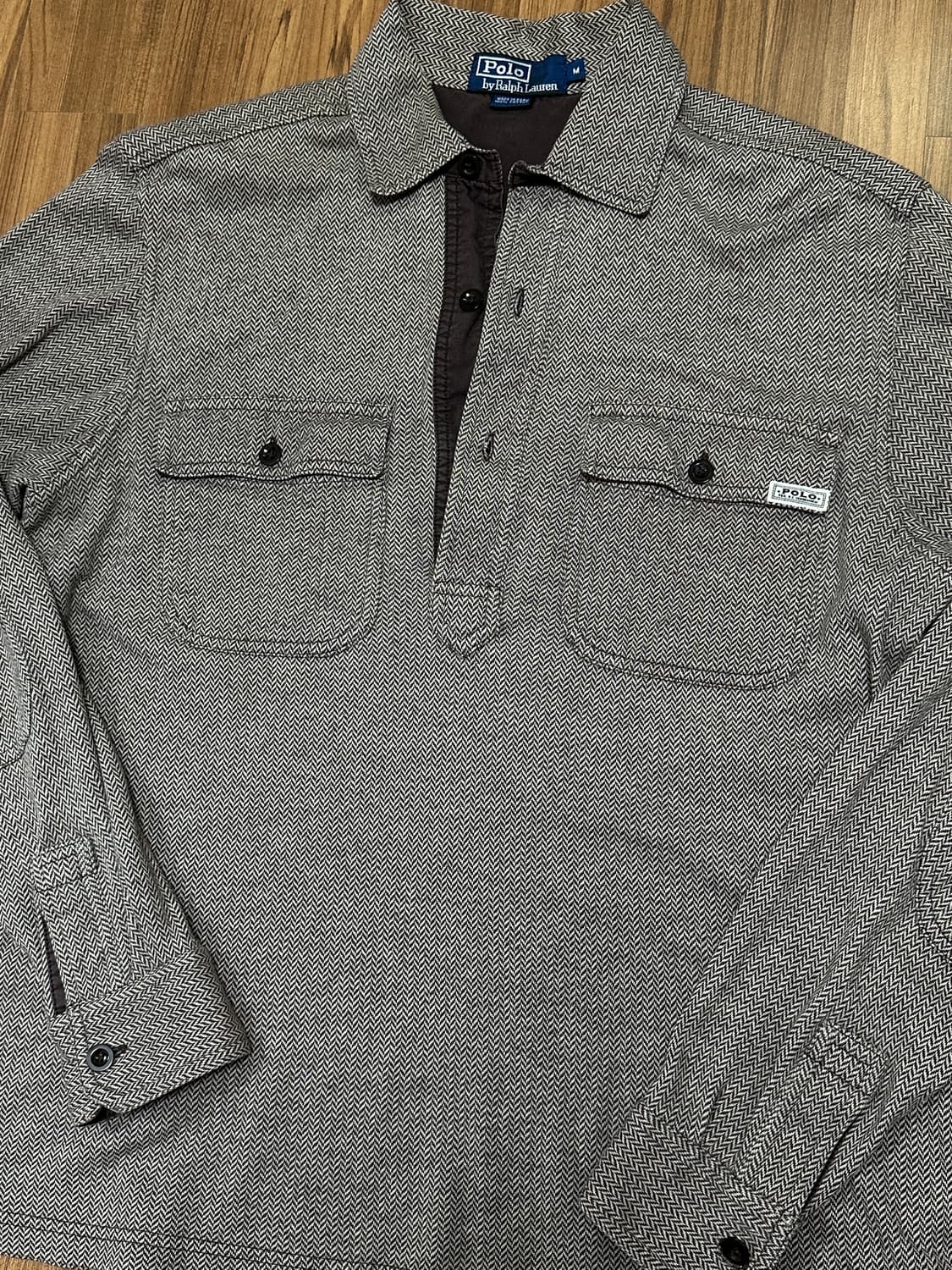 폴로 랄프로렌 헤링본 폴로셔츠 M 상품이미지2