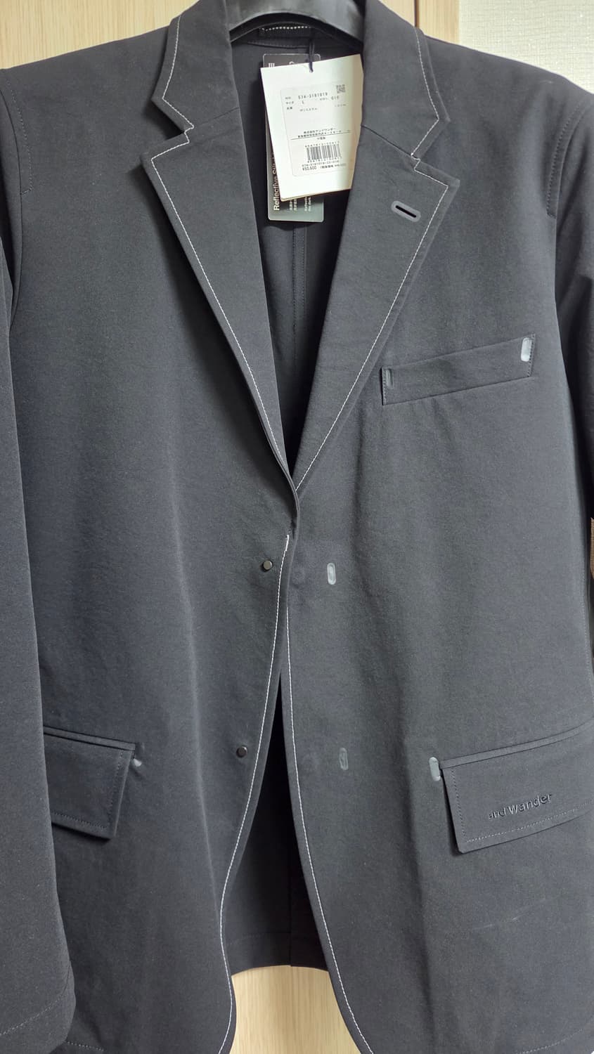 and wander plain tailored stretch jacket 상품이미지4