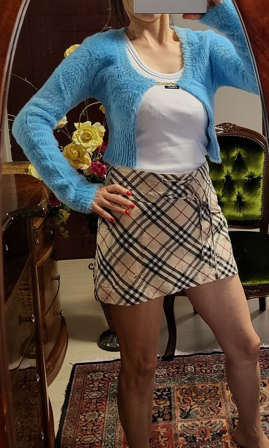 자크뮈스 라마이유 네브 망슈 플러피 가디건 상품이미지6