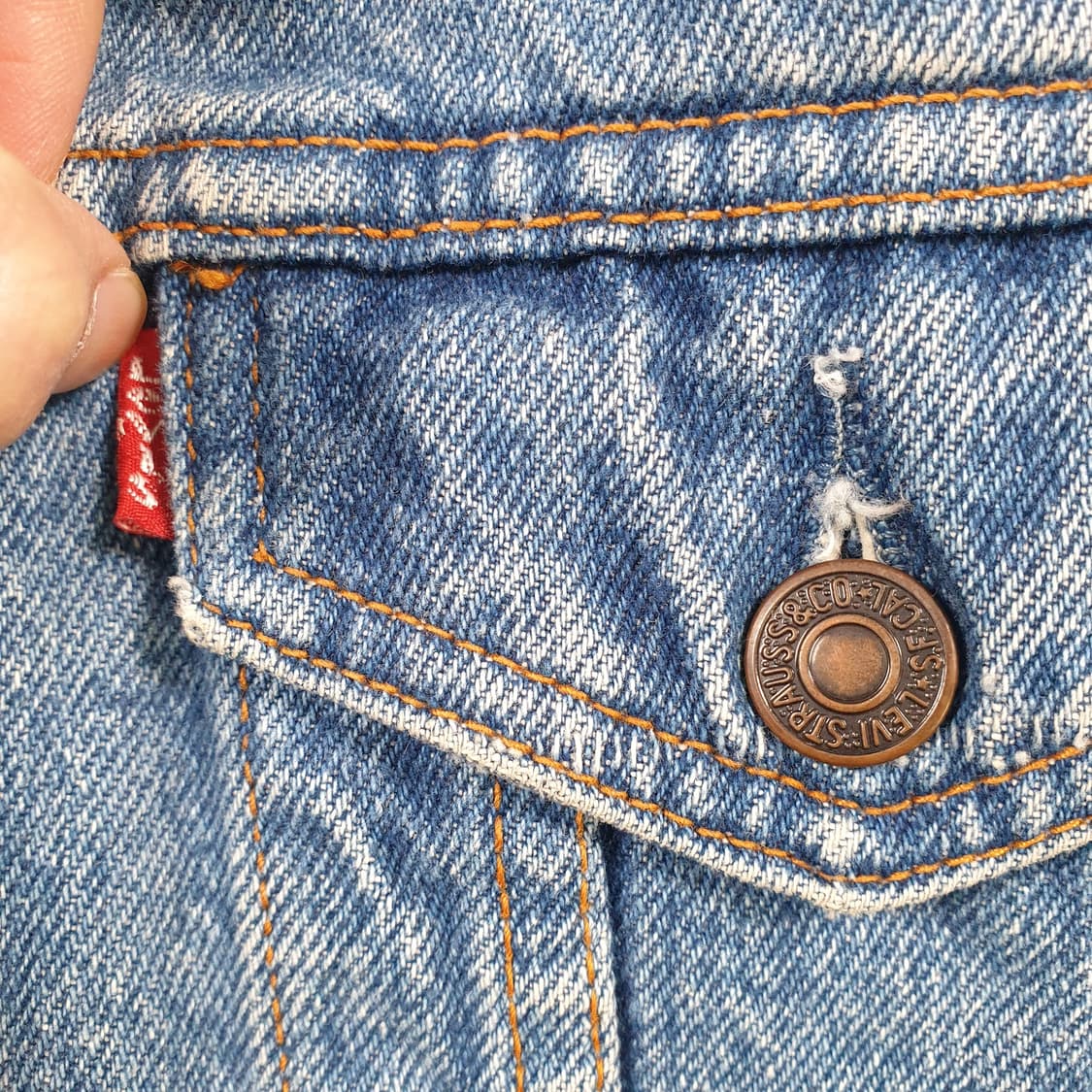 Levi's Z.VARGAS 커스텀 데님 재킷 상품이미지8