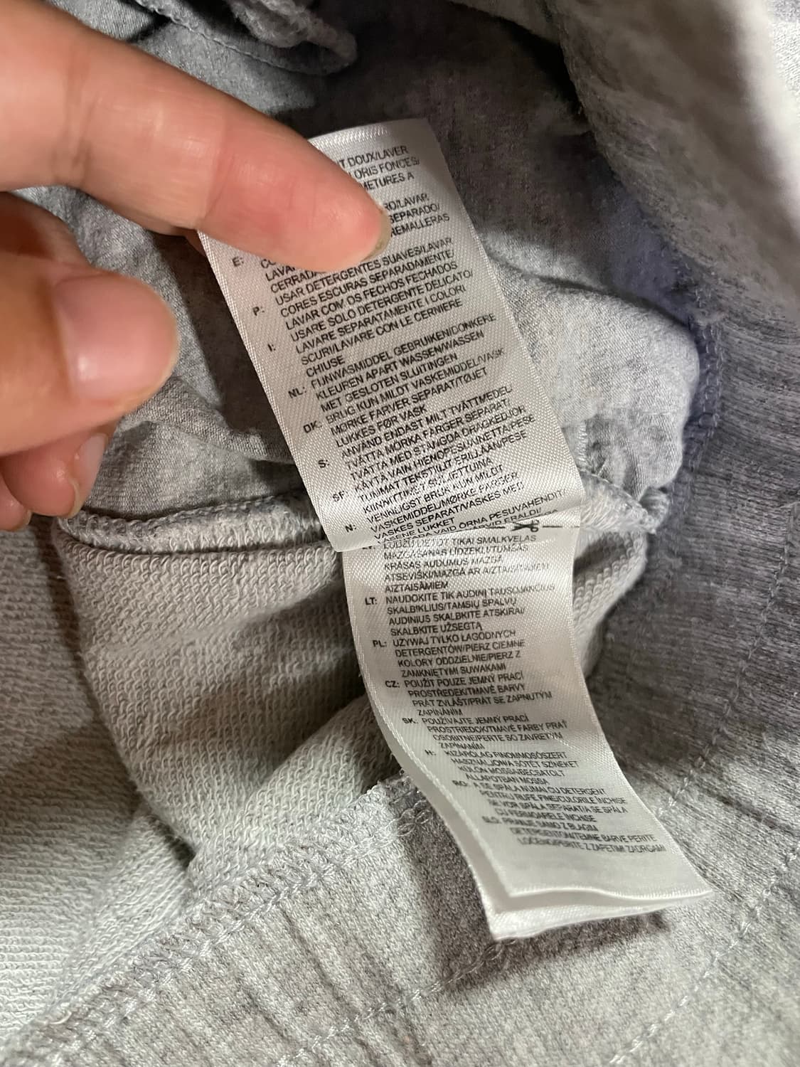 아디다스 첼시 그레이 후드티 축구 긴팔 fc 상품이미지5