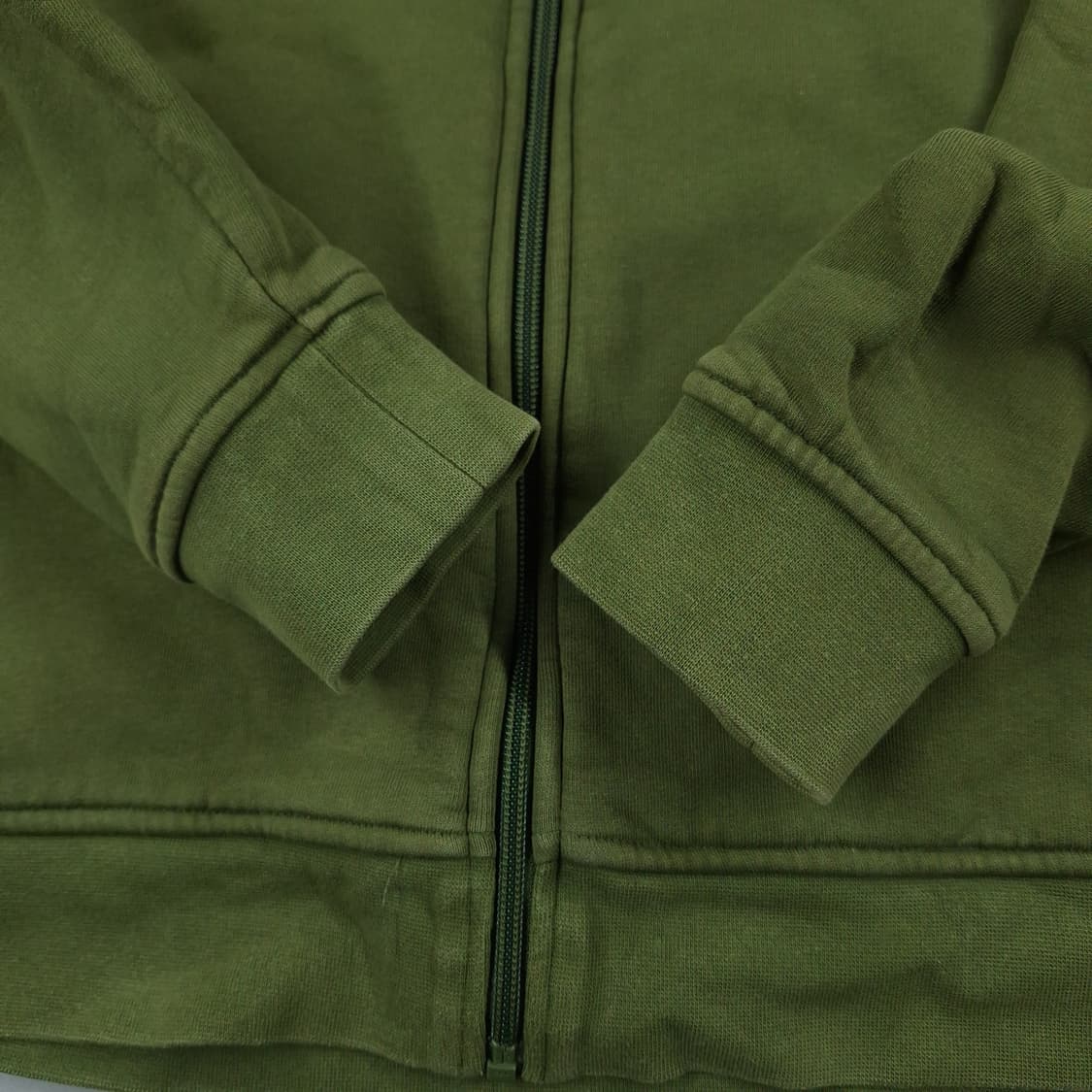 라코스테 스포츠 카키 그린 크록패치 기모 후드집업 S 상품이미지10