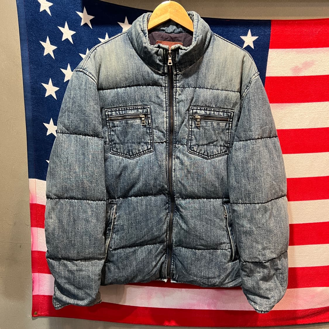 게스 데님 패딩 상품이미지1