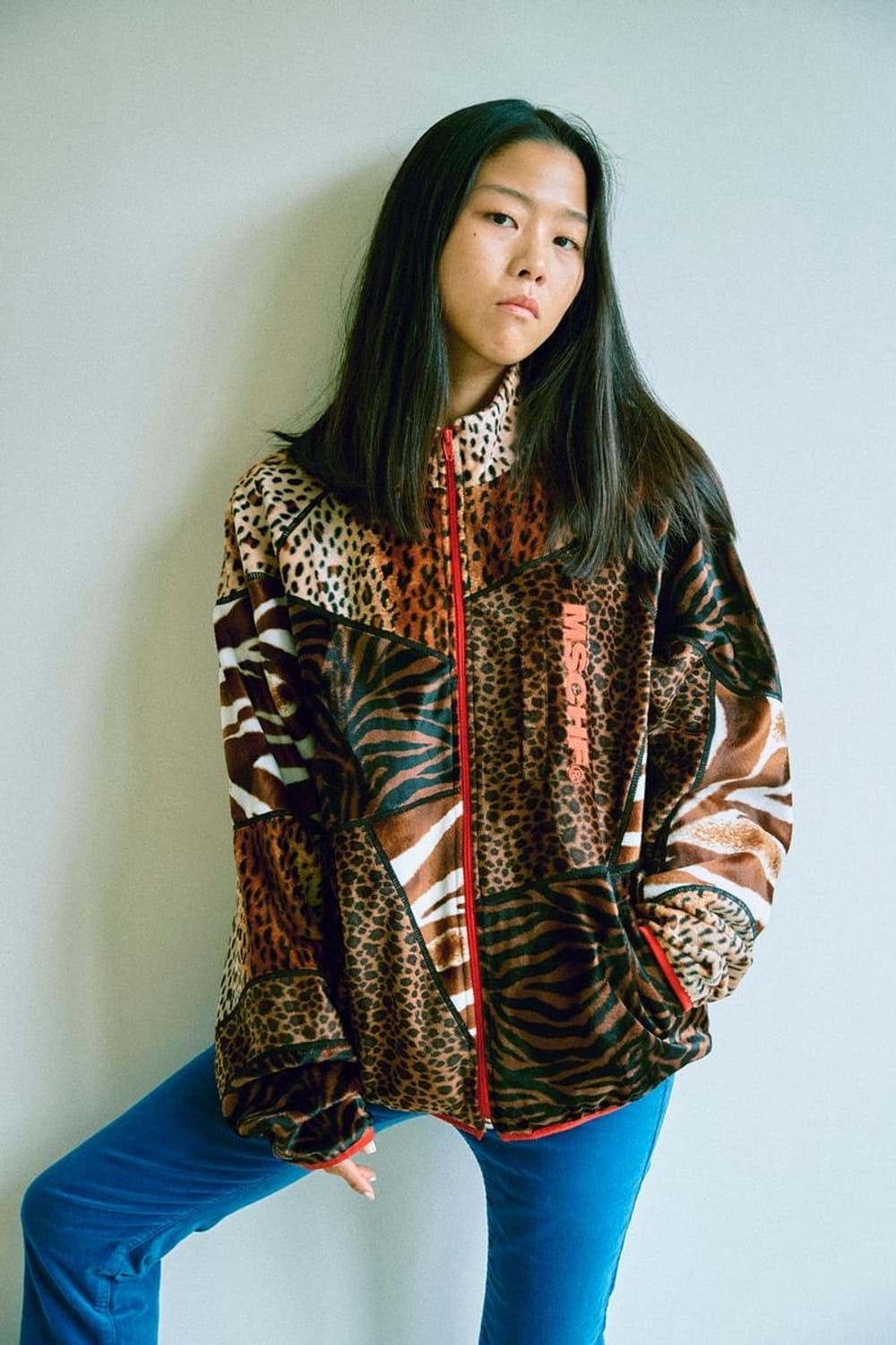 2019 FW MSCHF leopard big logo fleece 상품이미지1