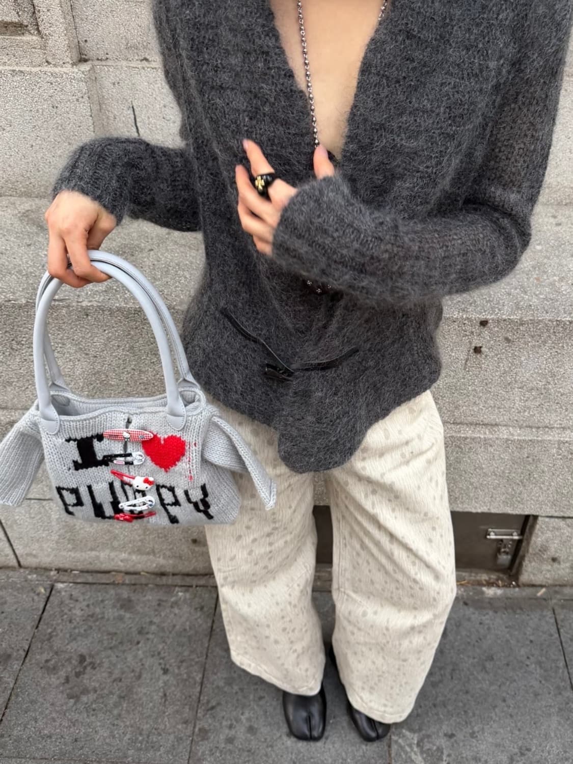 ANTERIOR LOVED 니트 백 상품이미지5