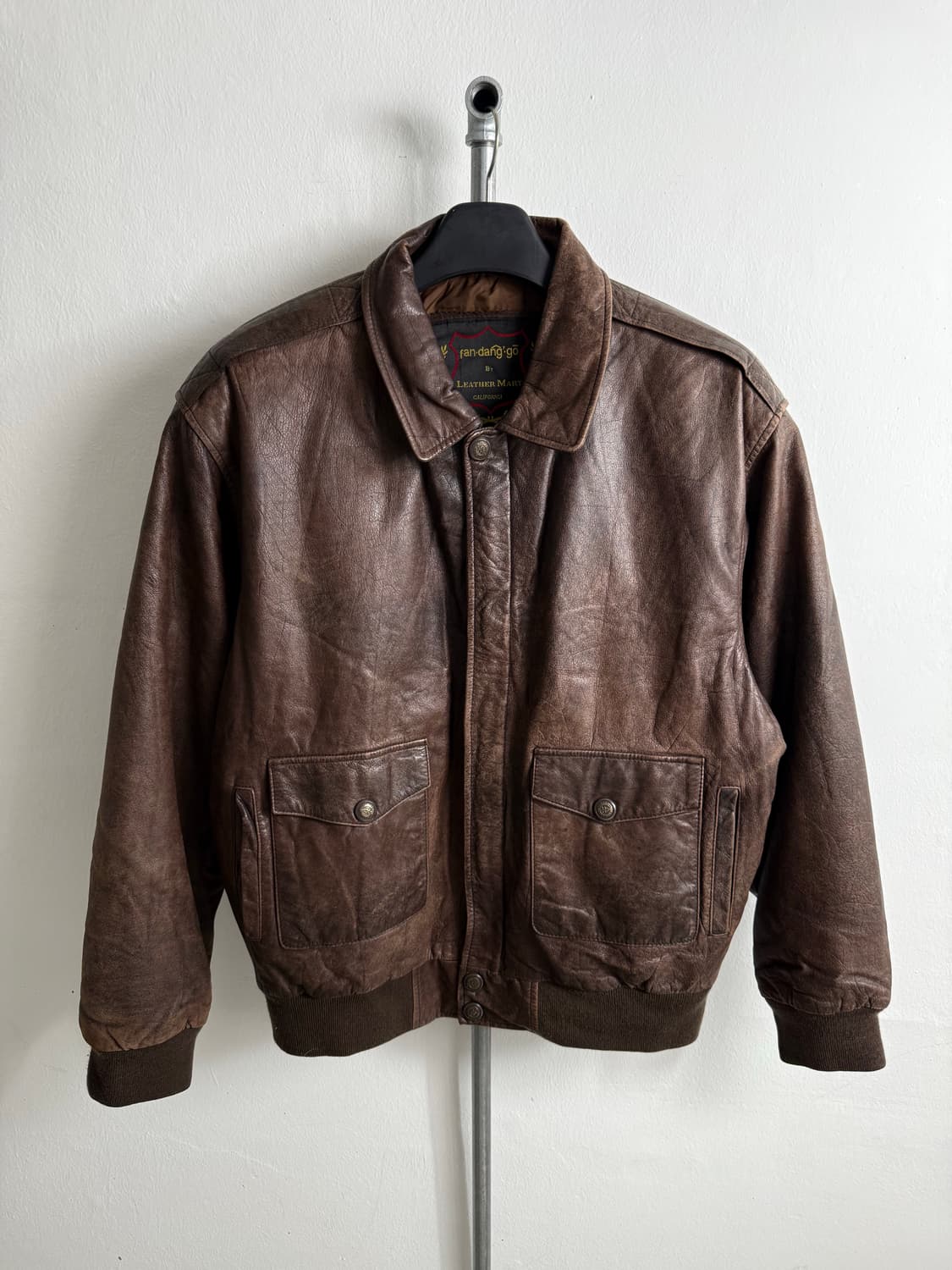 Vintage FAN-DANG-GO Leather Jacket 상품이미지2