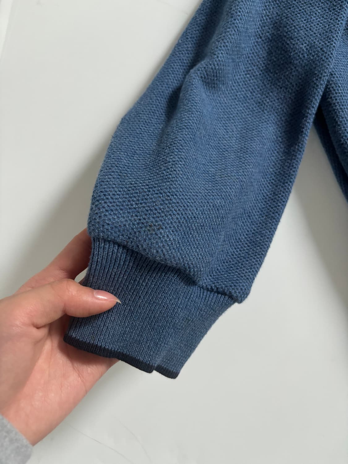 Polo 폴로 랄프로렌 신형 딥블루 피마코튼 하프집업 상품이미지8