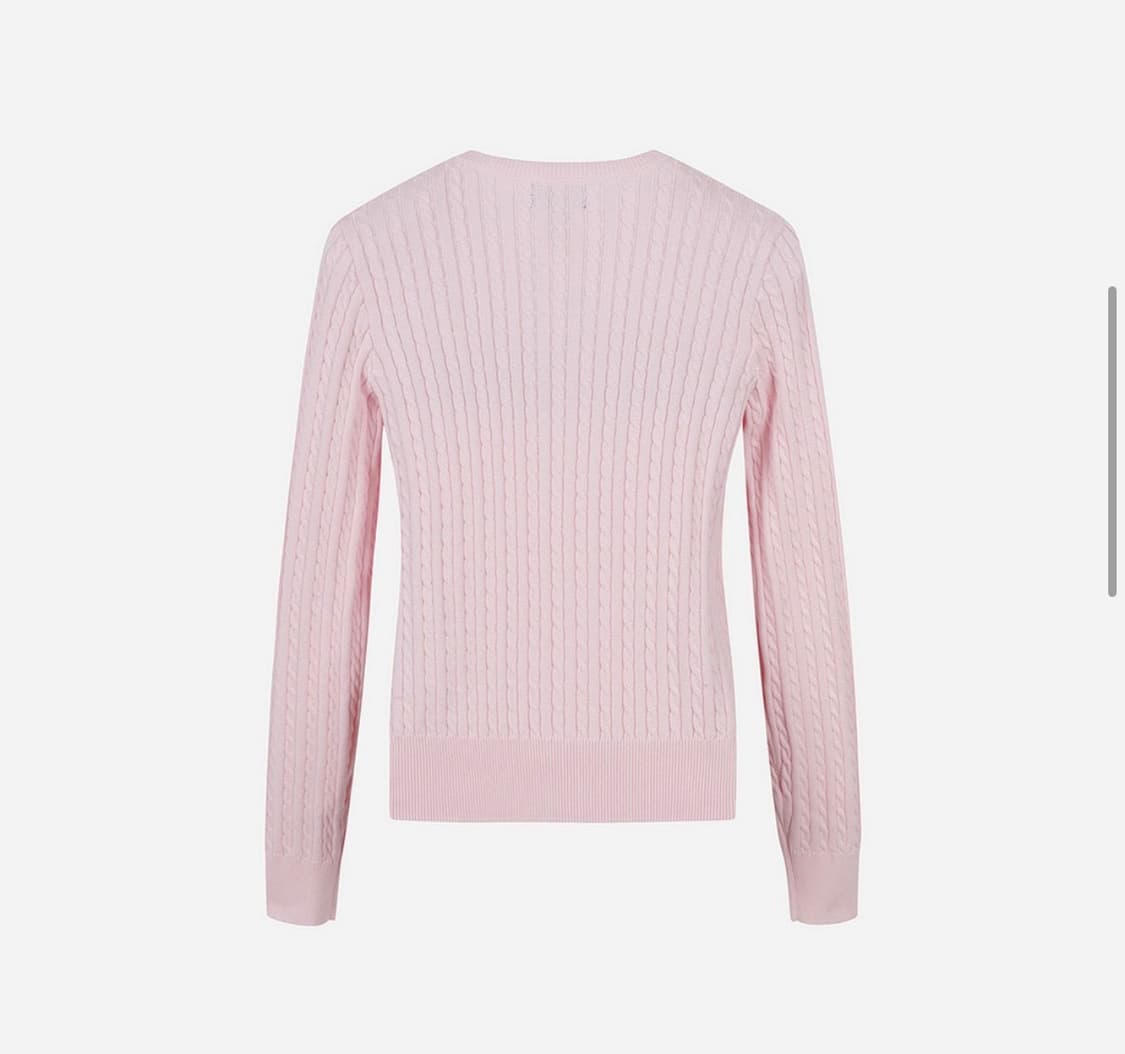 [새상품]폴로 랄프로렌 케이블 니트 가디건 핑크 칠드런 상품이미지7