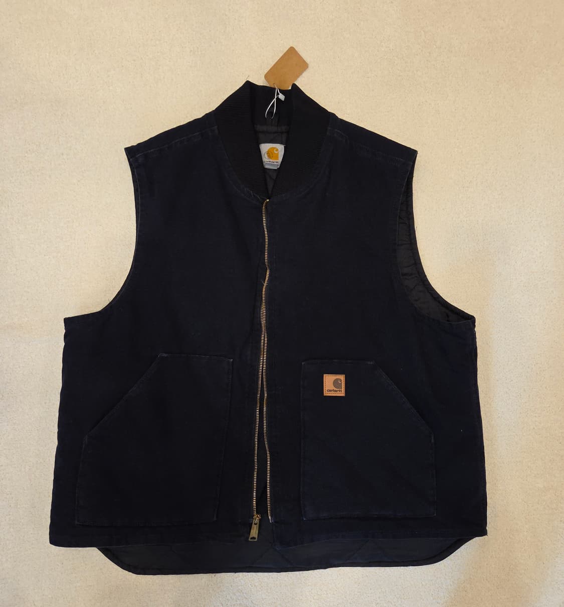 [XL] 칼하트 V02 샌드스톤 아틱 베스트 - 미드나잇(MDT) 상품이미지1