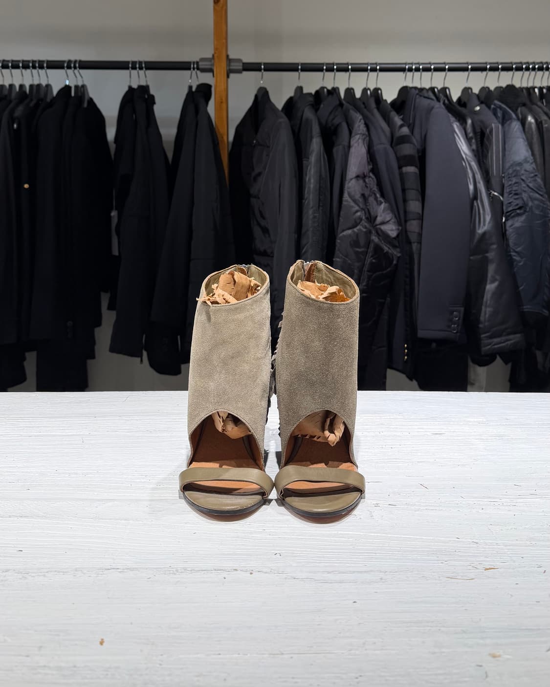 이로 카키 프린지 옥스나드 샌들 상품이미지2