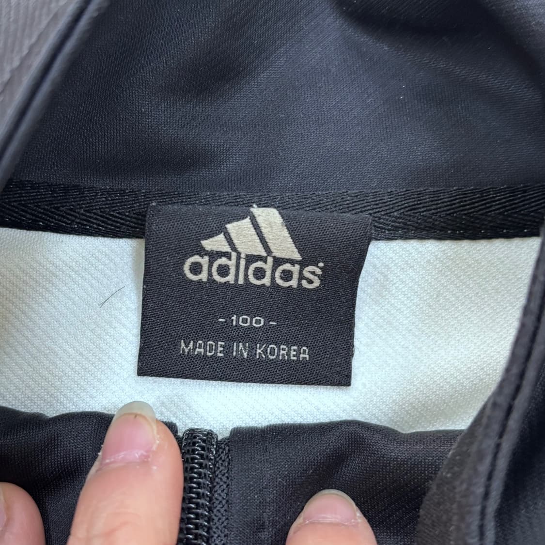 100 아디다스 삼선 트랙탑 재킷 0323E 상품이미지3