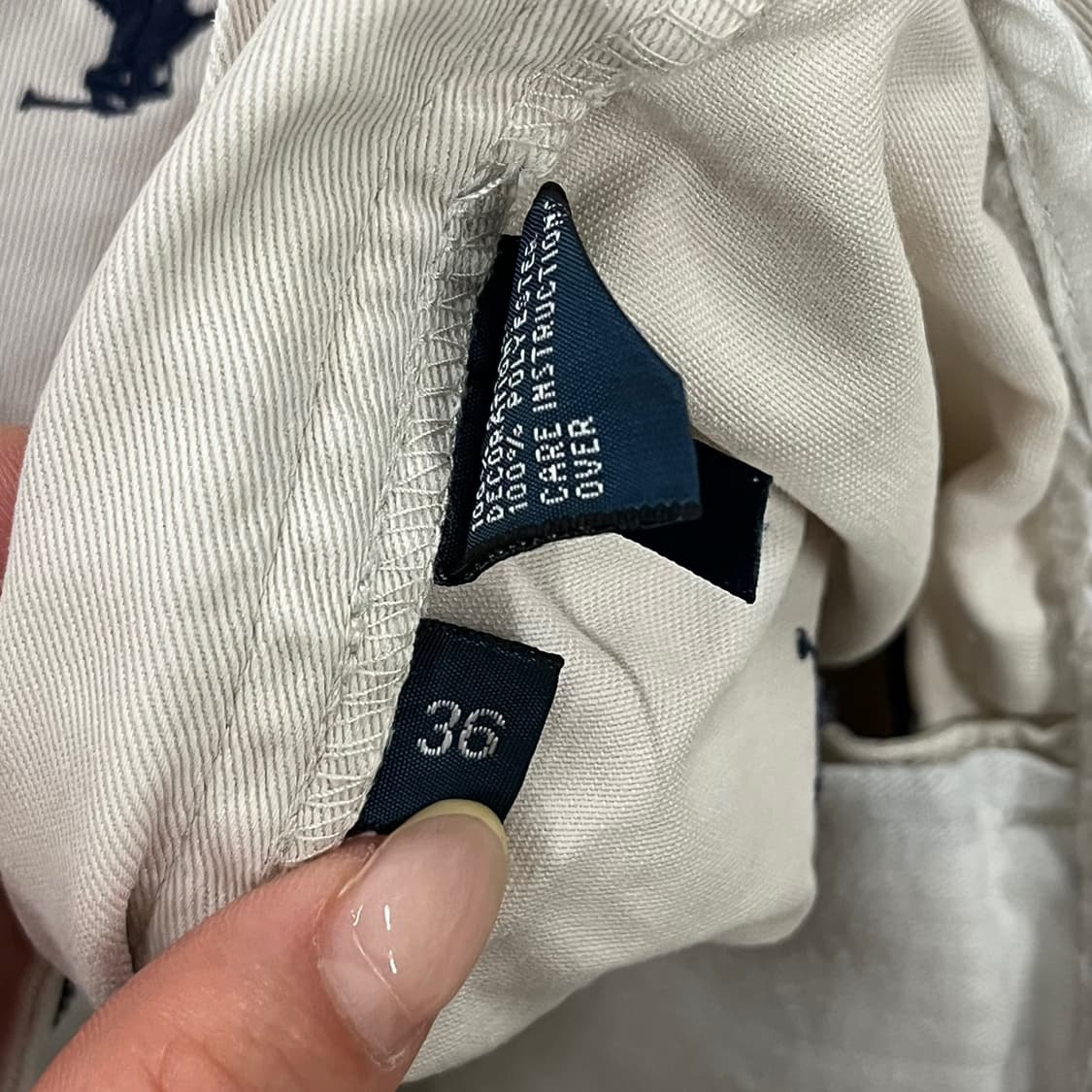 [정품/36] 폴로 랄프로렌 로고 패턴 반바지 b17 상품이미지5