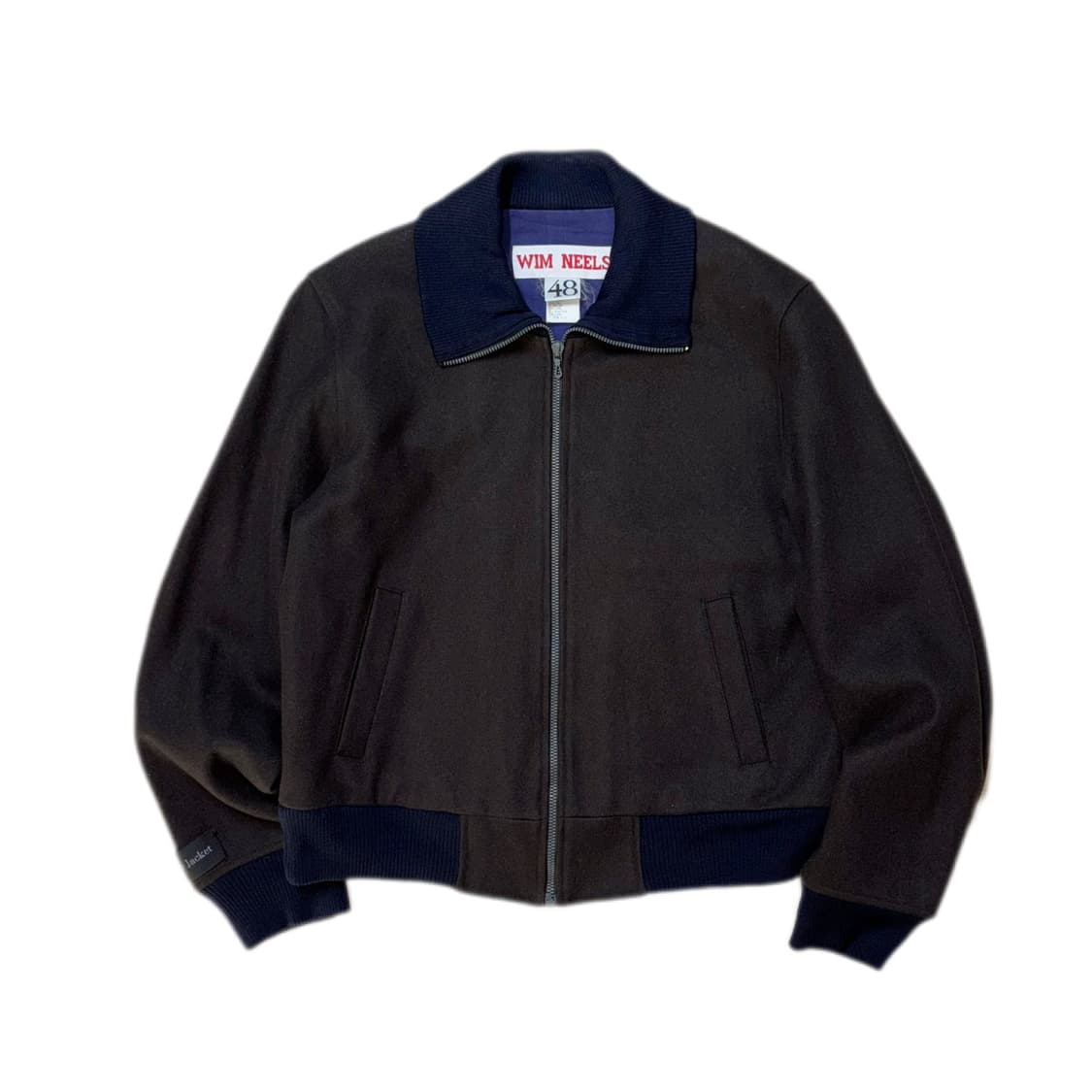 Wim Neels Wool Bomber Jacket ITALY made  상품이미지1