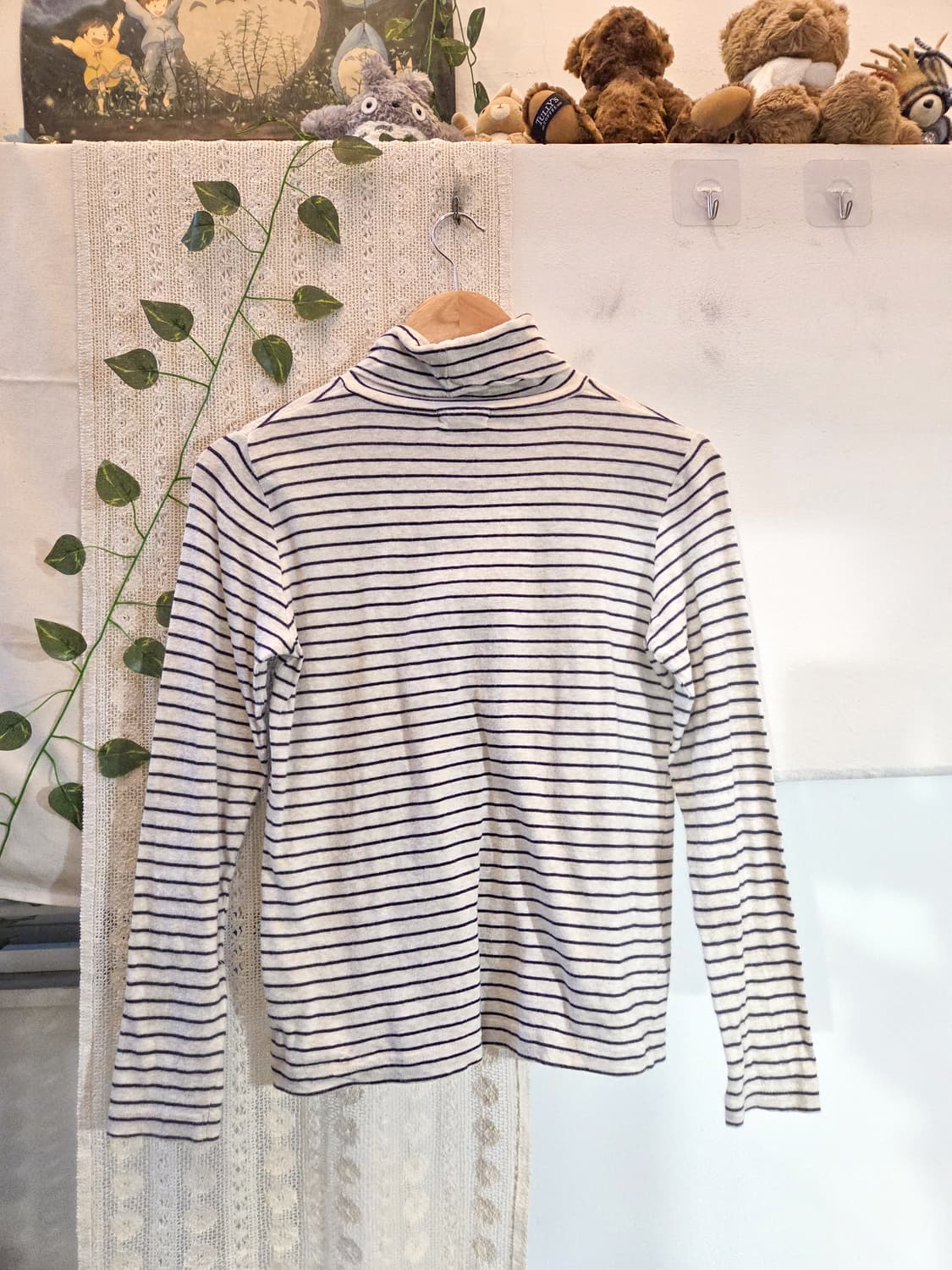 sm2 스트라이프 목폴라 슬리브 상품이미지4