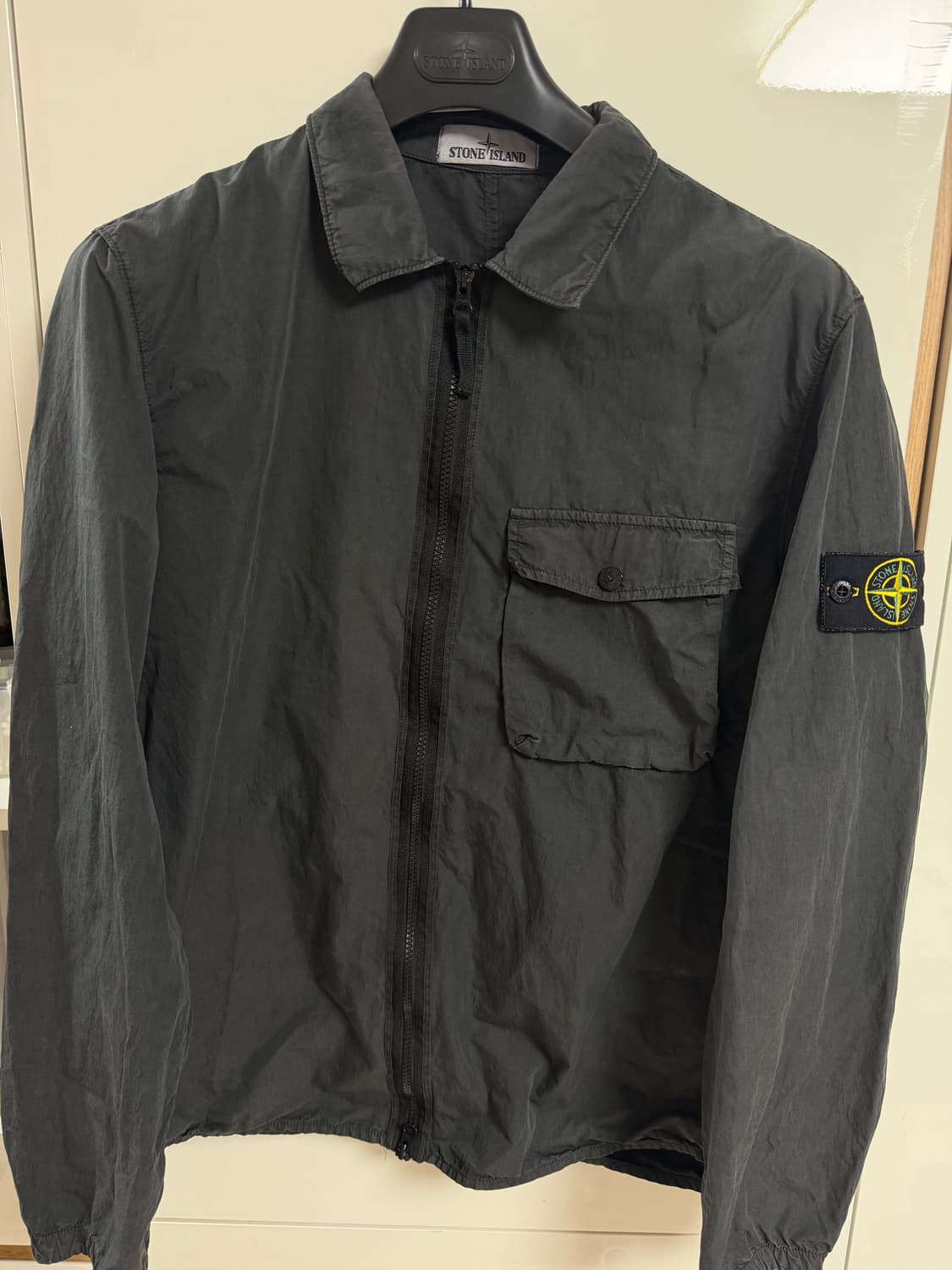 스톤아일랜드 셔츠자켓 블랙 XL  상품이미지1