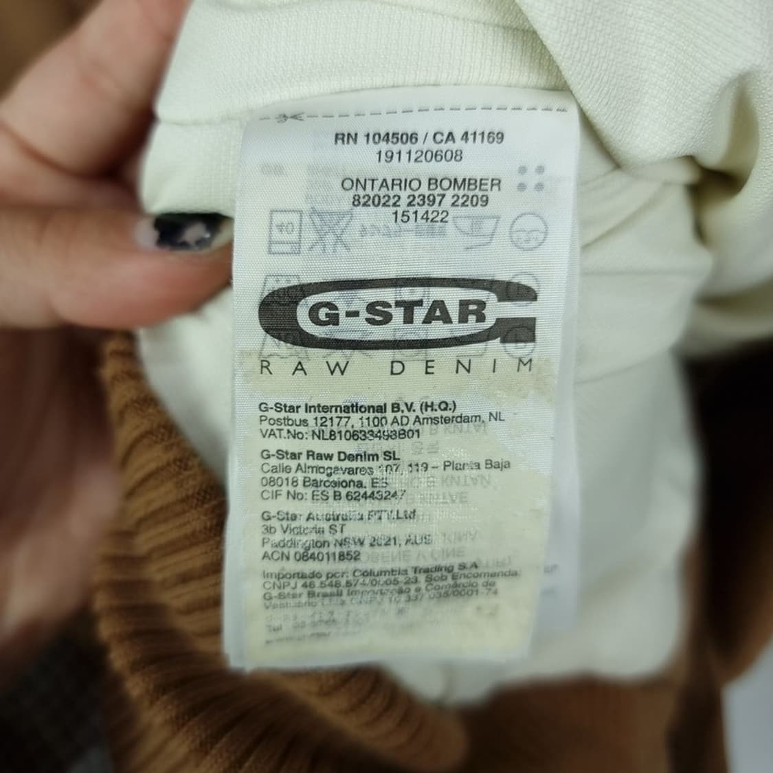 [지스타 로우] 빈티지 패디드 후드 파카 자켓 M17154 상품이미지8