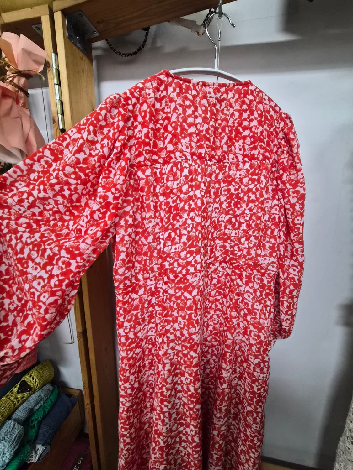 가니 쉬폰 랩 원피스 상품이미지8