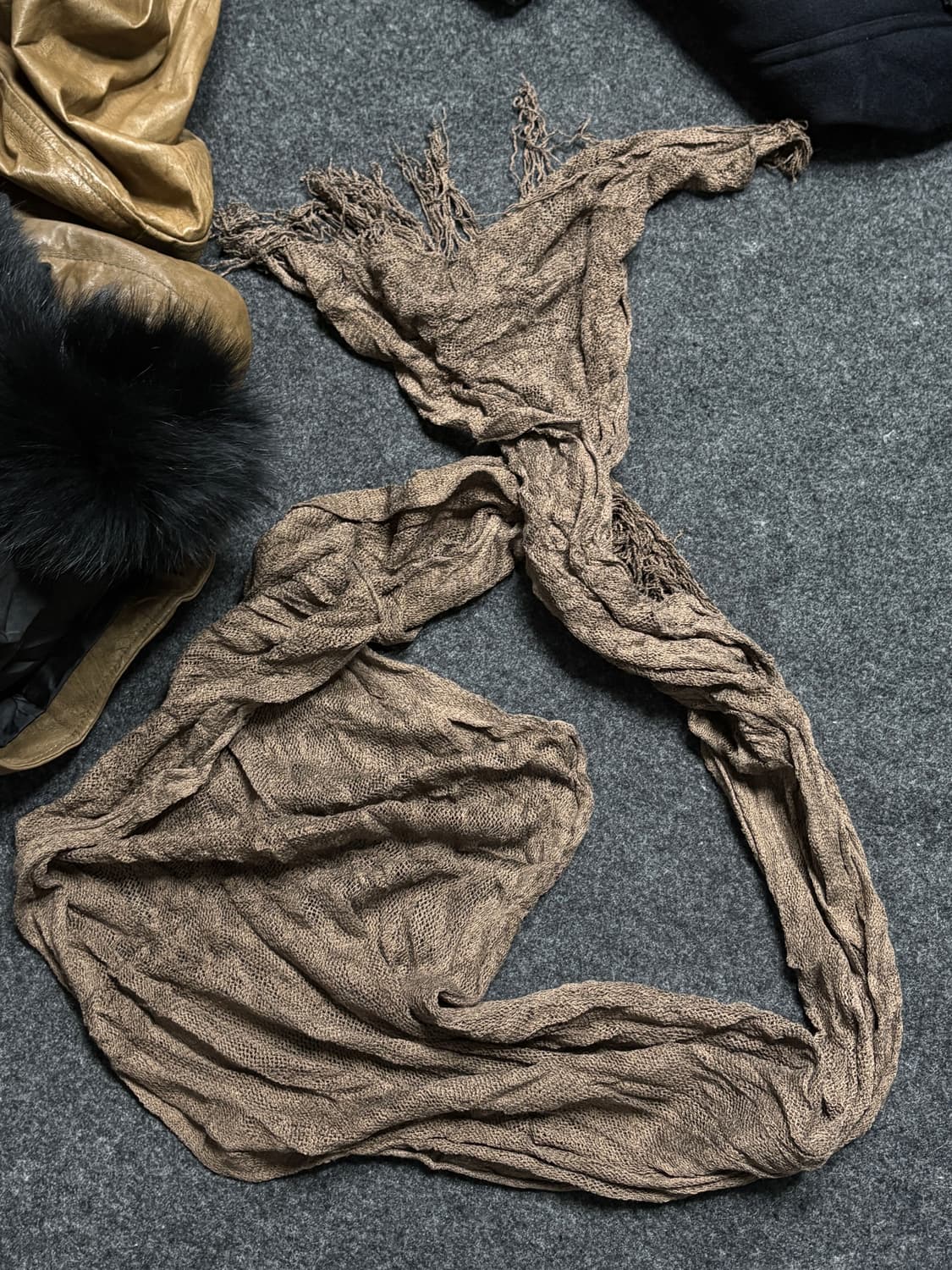 Vintage y2k punk grunge muffler 상품이미지3