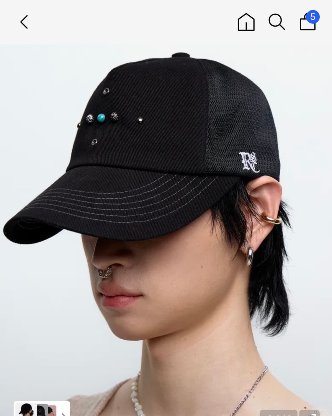 (FREE)알에스에스씨 rssc 메쉬 캡 새상품 판매 상품이미지1