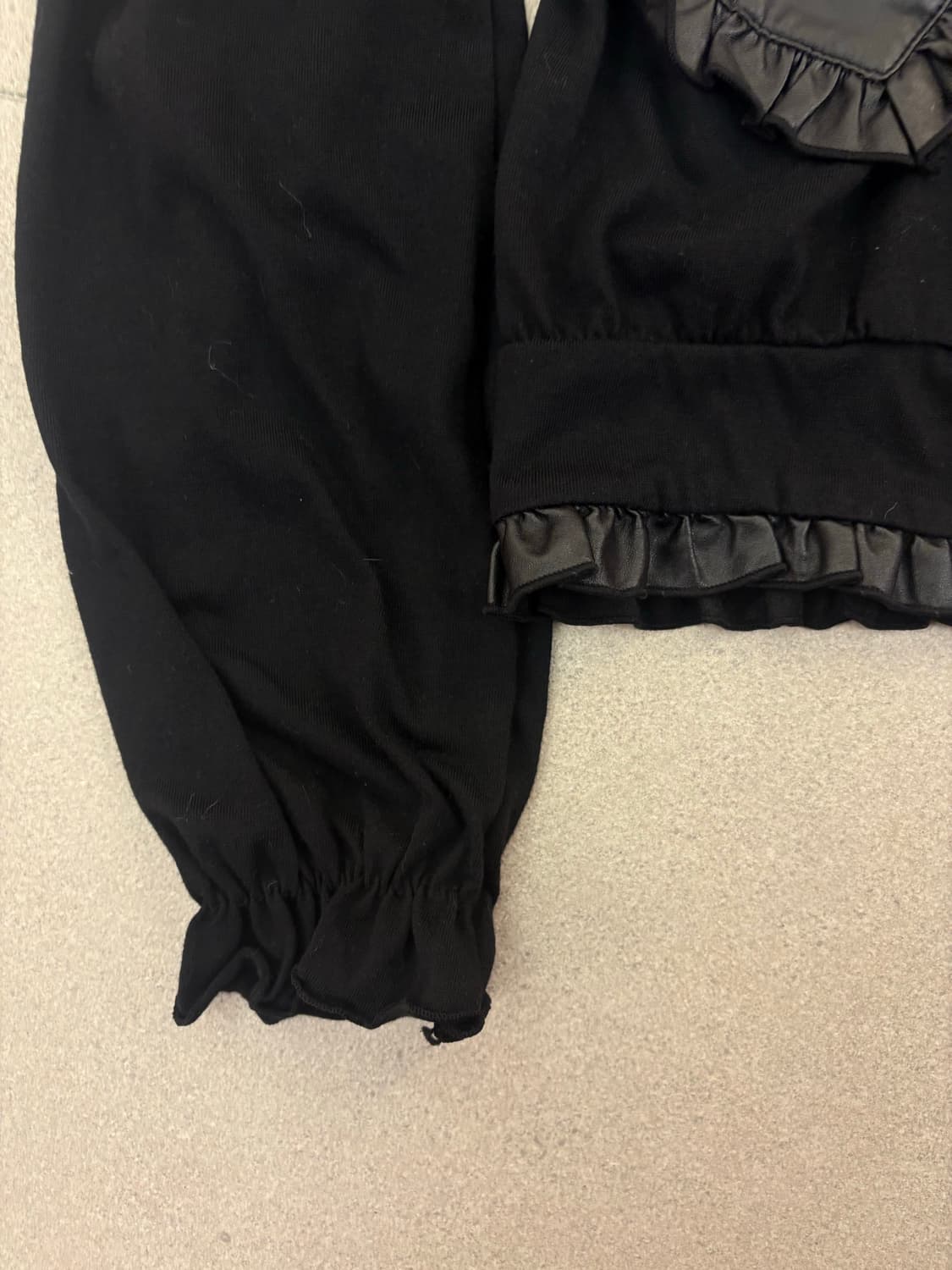 하트 프릴 갸루 후드집업 상품이미지4