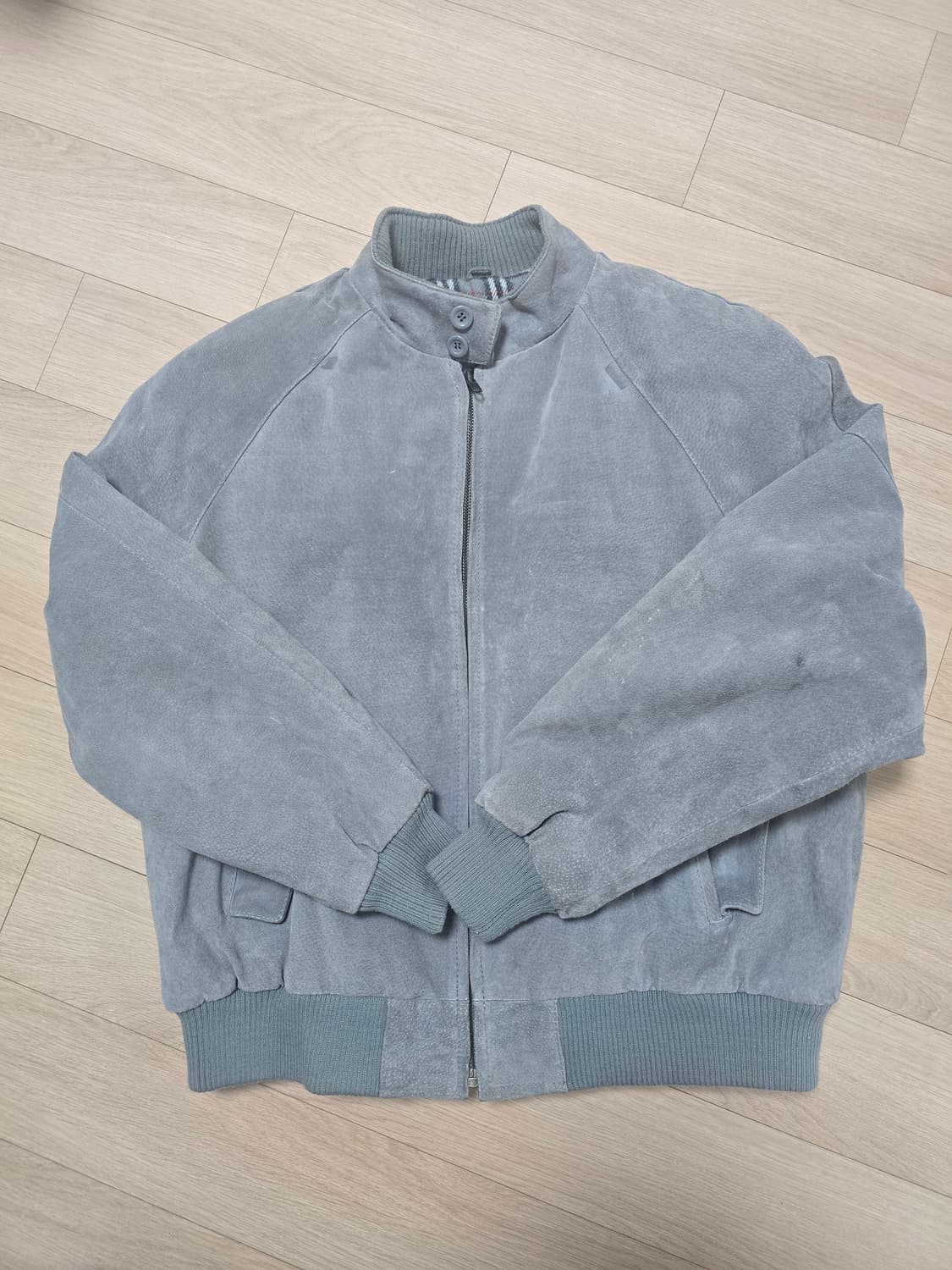 빈티지 스웨이드 가죽 자켓 XL 상품이미지3