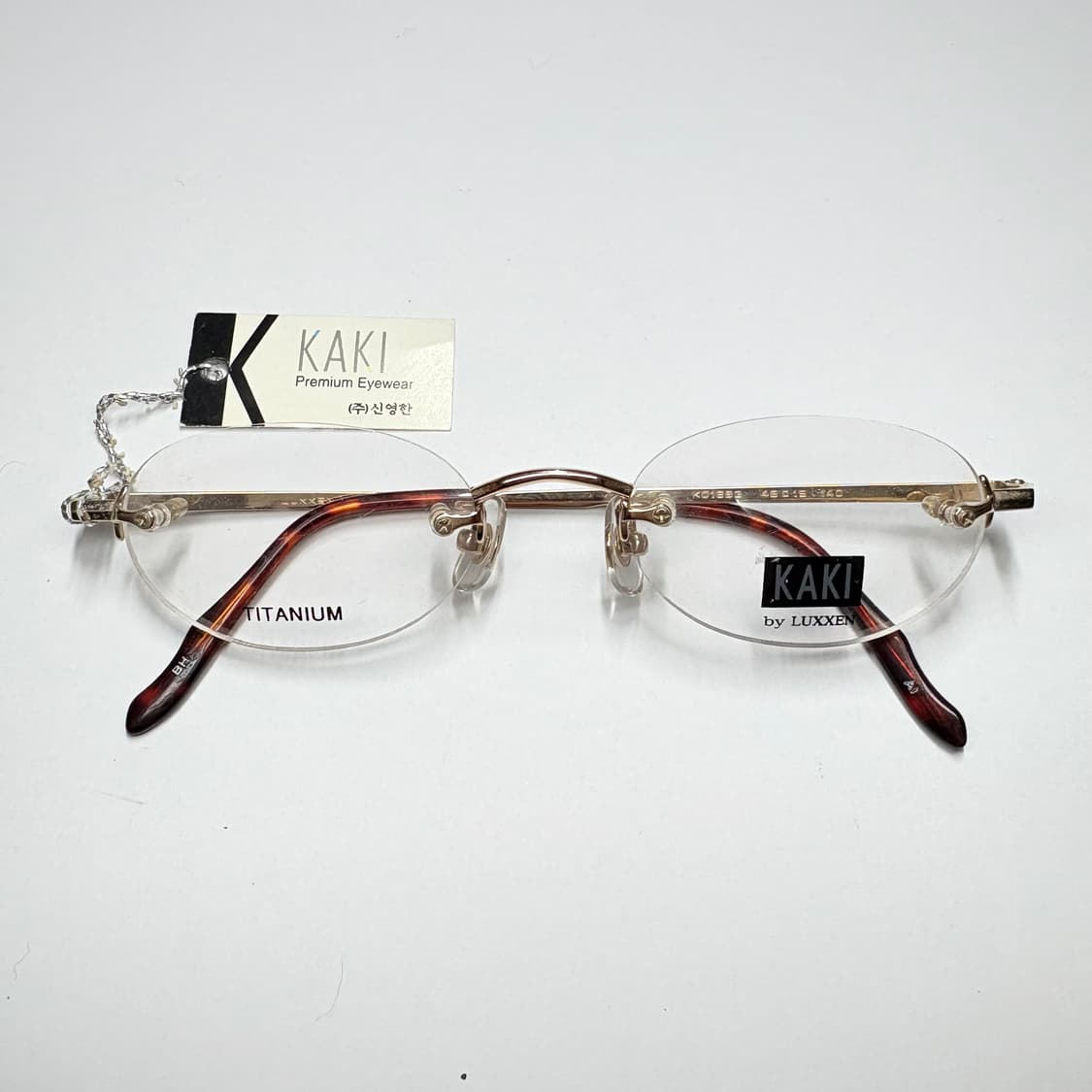 빈티지 무테 안경(카키(KAKI) 프리미엄 무테) 상품이미지1