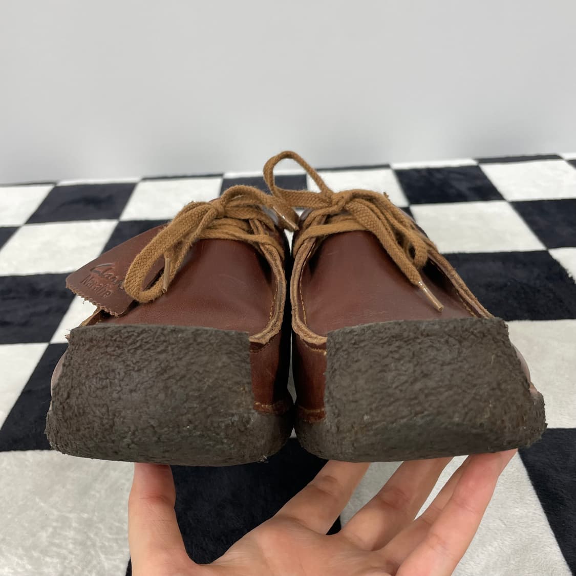 클락스 나탈리 브라운 레더 슈즈 255mm 상품이미지7