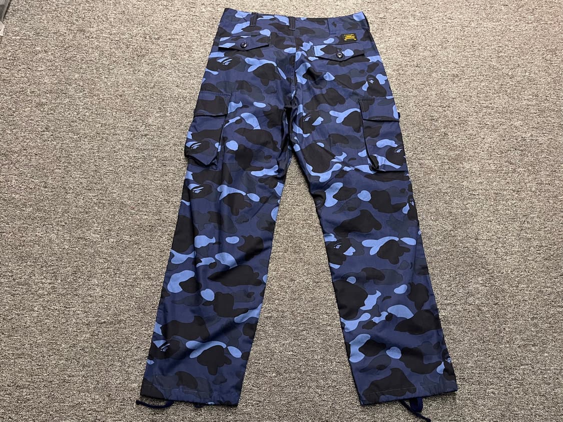 [S,M,2XL] 베이프 컬러카모 6포켓팬츠 새제품 상품이미지4