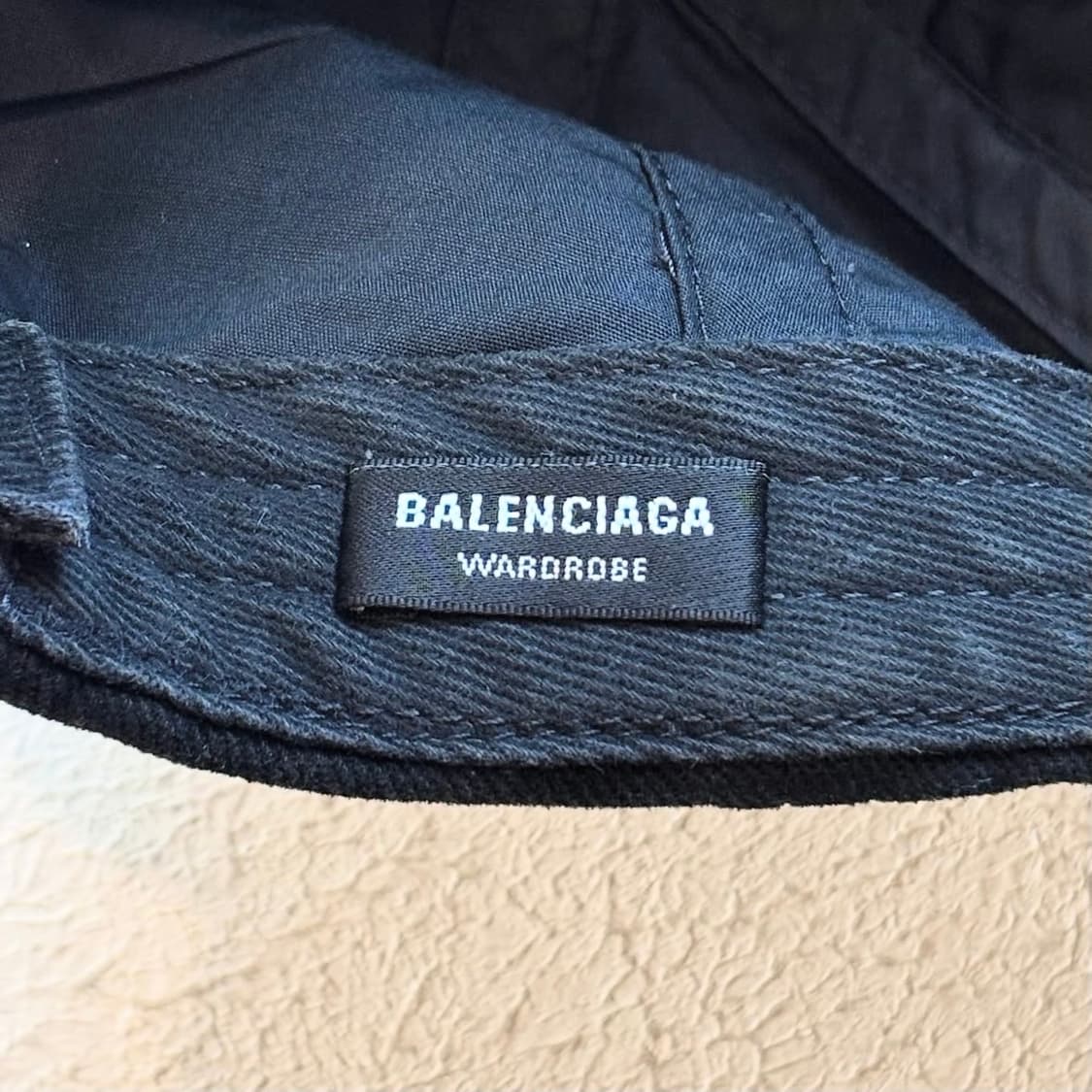 발렌시아가 블랙 볼캡 상품이미지7