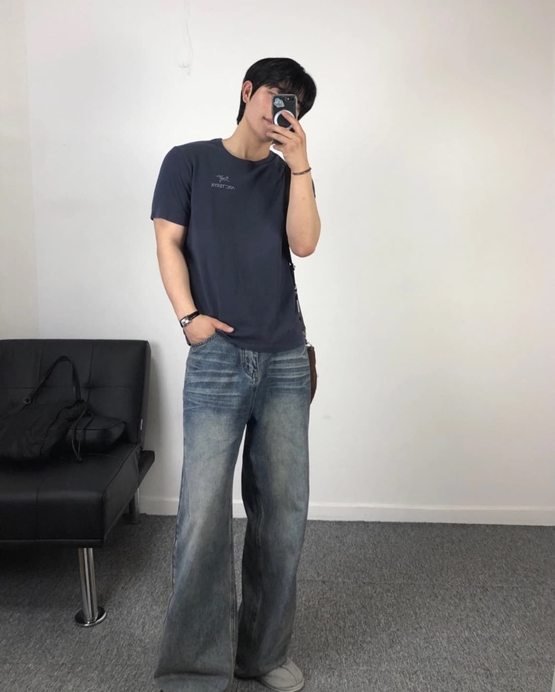 아크테릭스 정품 반팔 다크블루 상품이미지1